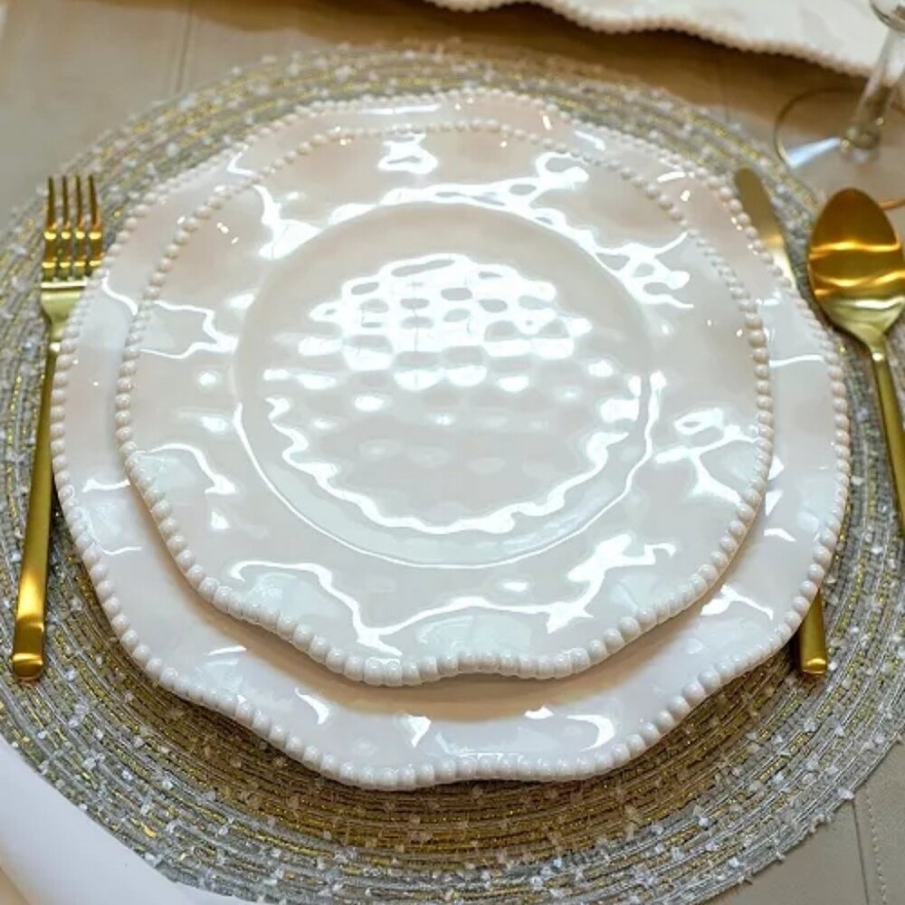 CERTIFIED INTERNATIONAL Perlette Melamine Salad Plate
